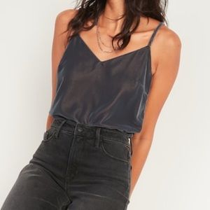 Old Navy Velvet V-neck Cami size medium petite